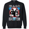 Led Zeppelin Band Symbols Distressed sweatshirt