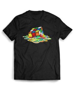 Melting Rubiks Cube Sheldon Rubix t shirt
