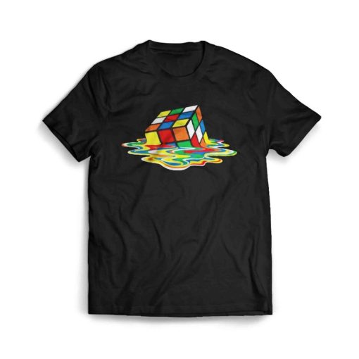 Melting Rubiks Cube Sheldon Rubix t shirt