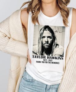 Rip Taylor Hawkins Thank You For The Memories Foo Fighter Band tank top