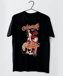 Tensen Fashion Men Aerosmith Art t shirt