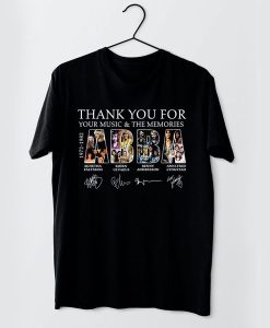 Thank You For Your Music The Memories Abba t shirt