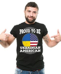 Ukrainian American t shirt