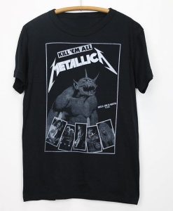 Vintage 1984 Metallica Hell On Earth Tour t shirt