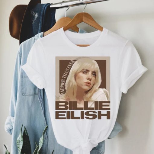 Billie Eilish Happier Than Ever The World Tour 2022 t shirt