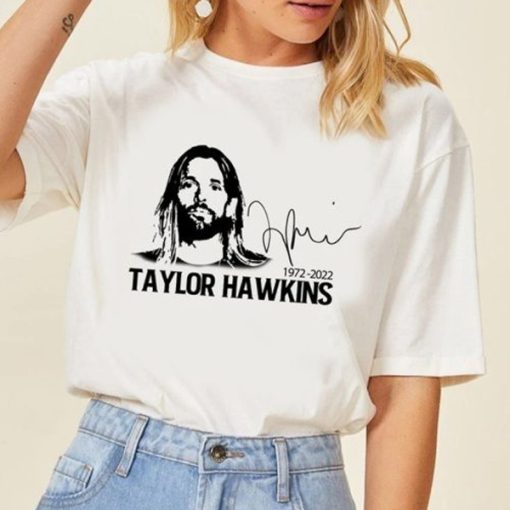 Billie Eilish Taylor Hawkin t shirt