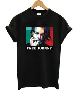 Free Johnny t shirt, Johnny Depp T-Shirt, Justice For Johnny, Johnny vs Trial Tee
