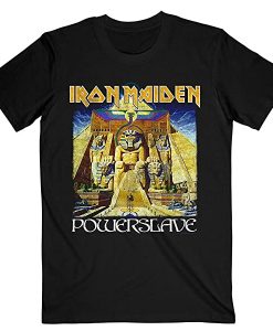 Iron Maiden Powerslave World Slavery Tour t shirt FR05