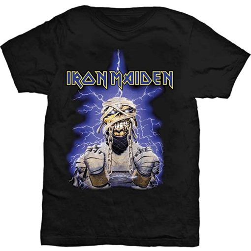 Rock Off Iron Maiden 'Powerslave Mummy' t shirt FR05