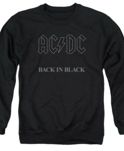 ACDC Back In Black sweatshirt