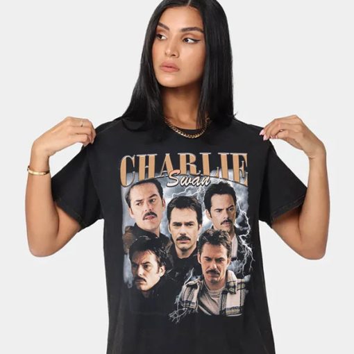 Charlie Swan Vintage 90's t shirt, Twitlight Movie Shirt