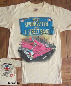 Vintage Bruce Springsteen and the E Street Band Born in the USA 84' 85' Tour t shirt