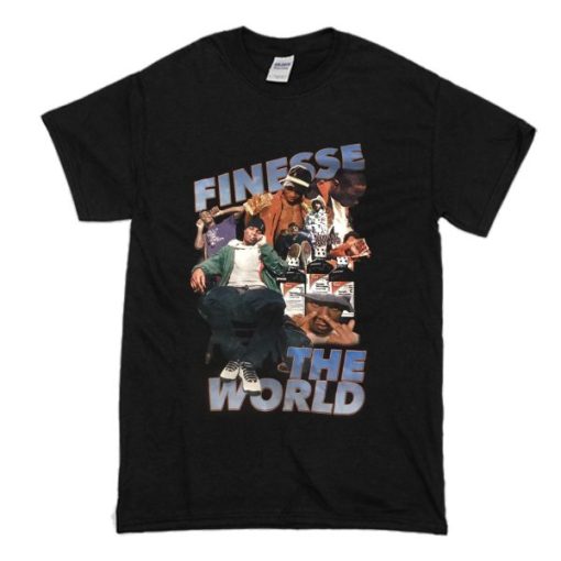 Vintage Retch Fast Money Finesse The World t shirt