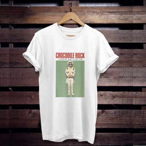 Elton John Official Crocodile Rock t shirt FR05