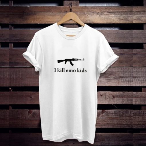 I Kill Emo Kids t shirt