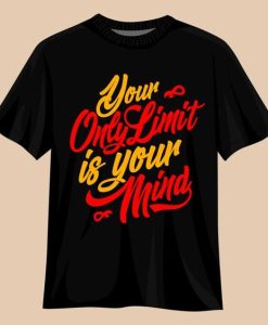 Quotes typography graphic t shirt