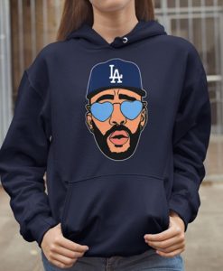 Bad Bunny Dodgers hoodie, Los Angeles Dodgers FR05