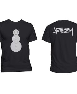 Funny Angry Snowman Shirt, The Jeezy Snowman t shirt two side FR05