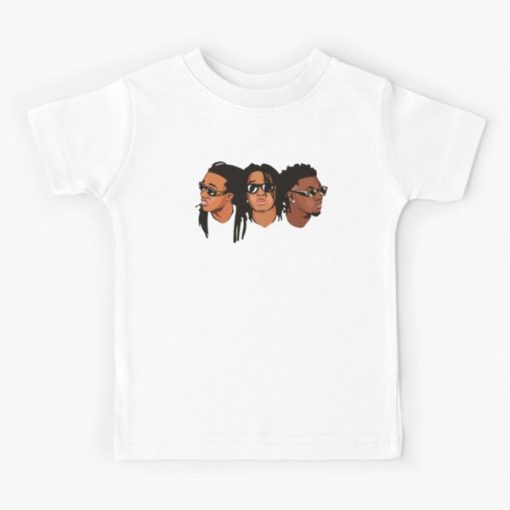 Hip Hop MIGOS Face t shirt FR05