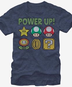 Nintendo Mario Power Up t shirt FR05