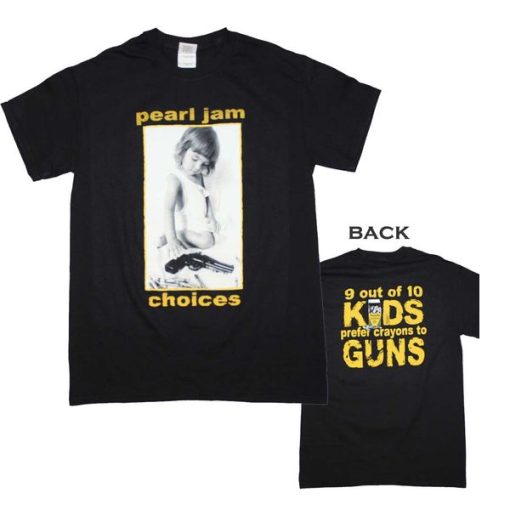 Pearl Jam Featuring Choices t shirt FR05