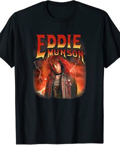 Stranger Things 4 Eddie Munson Portrait t shirt