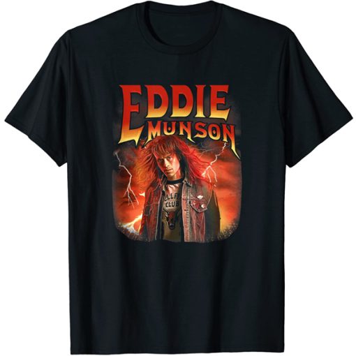Stranger Things 4 Eddie Munson Portrait t shirt