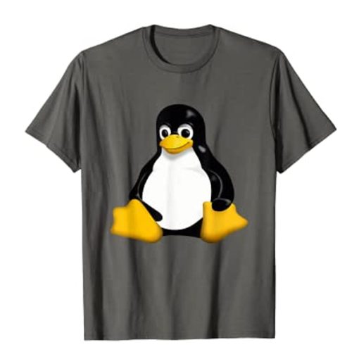 Tux Penguin Linux Official Mascot Logo t shirt FR05