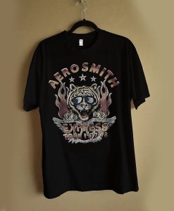 Aerosmith Express Tour tee 1977-1978 t shirt