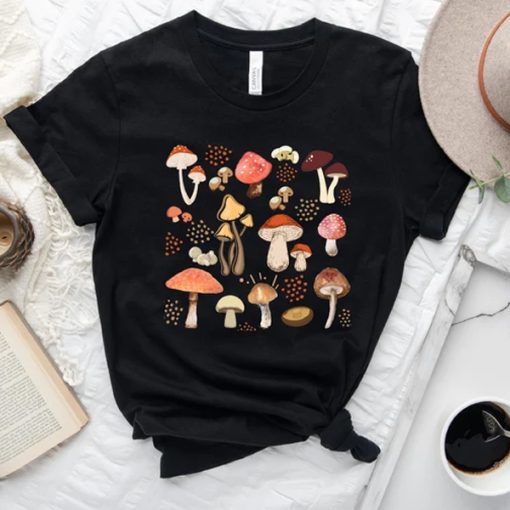 Aesthetic Mushroom Shirt, Nature Lover Mushroom t shirt FR05