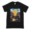 Big Bird Sesame Street Monalisa t shirt