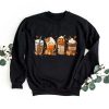 Coffee Lover sweatshirt, Halloween Pumpkin Latte, Thanksgiving sweatshirt FR05