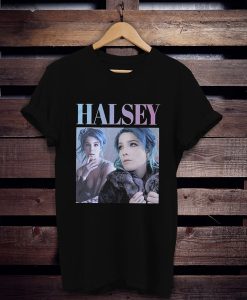 Halsey vintage 90s design white unisex t shirt