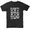 Horror Movie Villains Mugshots t shirt FR05