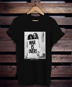 John Lennon War Is Over t shirt