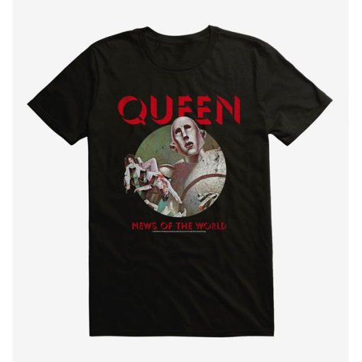 Queen News of the World t shirt FR05