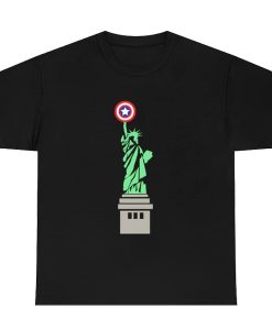 Statue of Liberty Captain America t shirt FR05