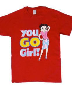 Vintage Betty Boop You Go Girl t shirt
