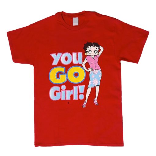 Vintage Betty Boop You Go Girl t shirt