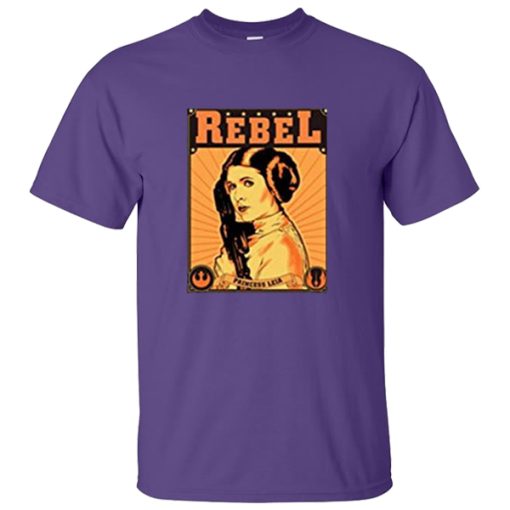 Charlie Bradbury's Princess Leia Rebels t shirt
