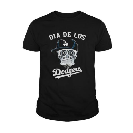 Dia De Los Los Angeles Dodgers t shirt FR05