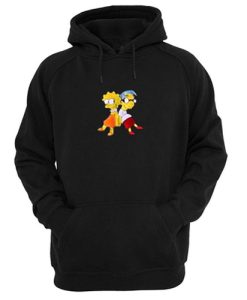 Lisa Simpson And Milhouse hoodie FR05