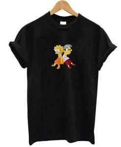 Lisa Simpson And Milhouse t shirt FR05
