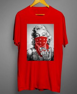 Marilyn Monroe Red Bandana t shirt