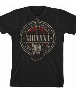 Nirvana Est 1988 t shirt FR05
