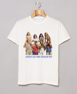 Party at the Peach Pit Beverly Hills 90210 t shirt FR05