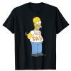 The Simpsons Homer Number 1 Dad Father's Day t shirt FR05