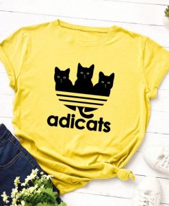 Adicats funny casual t shirt