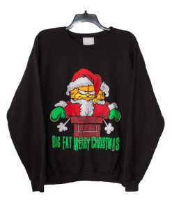 Garfield Big Fat Merry Christmas sweatshirt
