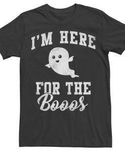 Halloween Here For The Booos Ghost t shirt